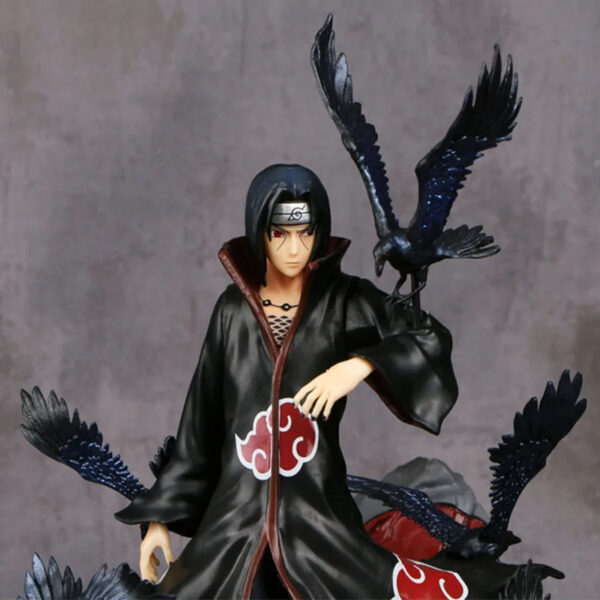 6 🔥 Uchiha Itachi Figure 28cm Naruto Anime PVC Statue Room Decor