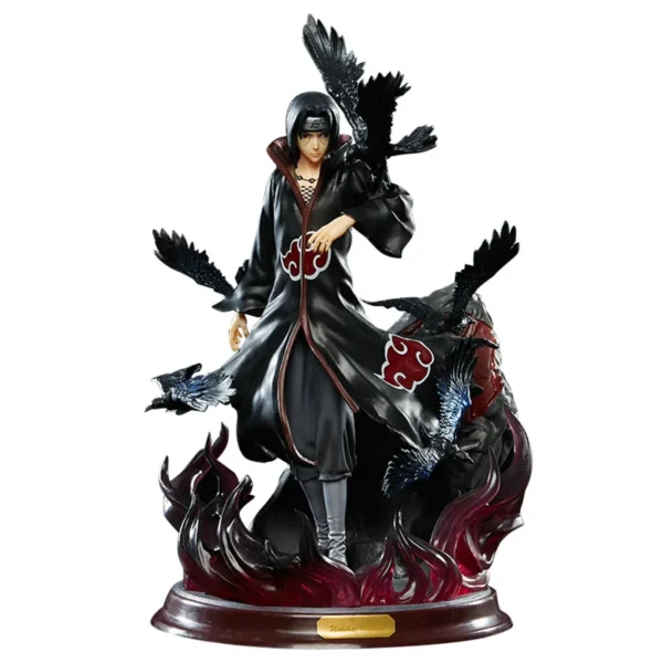 Sf3d02ffaec1043bd9911c2527fa67947l 🔥 Uchiha Itachi Figure 28cm Naruto Anime PVC Statue Room Decor