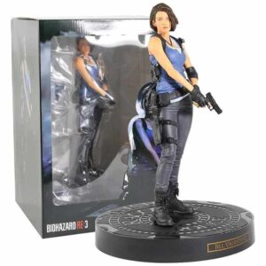 2-12-1-2 (1) Jill Valentine Figure Resident Evil 28cm Side View