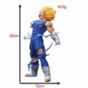 3-13-1 (1) Detailed Majin Vegeta 28 cm PVC Figure from Dragon Ball Z for collectors