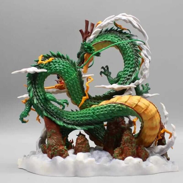 4-15-1 Dragon Ball Collectible β Goku with Shenron 22cm PVC Model
