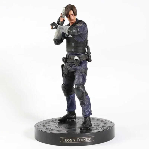 3-10-1 Leon S. Kennedy PVC Statue – Side View