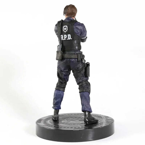 4-10-1 Resident Evil Leon S. Kennedy 30cm Figure PVC Collectible Statue Biohazard RE Fans
