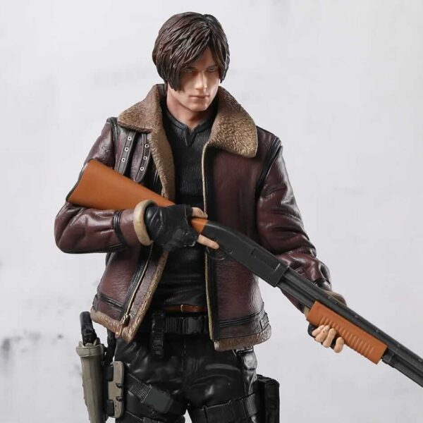 4-9-2-1 (1) Leon Zombie Hunter 33cm Figure Anime PVC Collectible