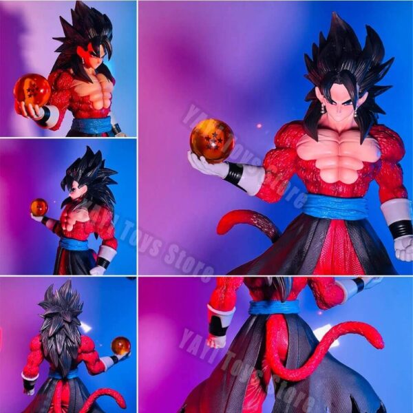 2-7-1 (1) Dragon Ball Gogeta SSJ4 Figure on Display Base