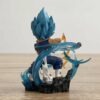 4-9-1 (1) Side view of Vegeta Figure 11 cm – Detailed Dragon Ball Z statue
