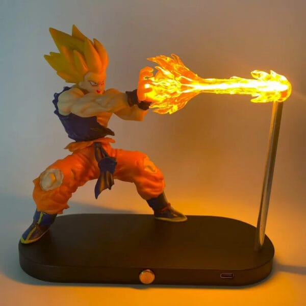 Son Goku anime night lamp for kids and fans