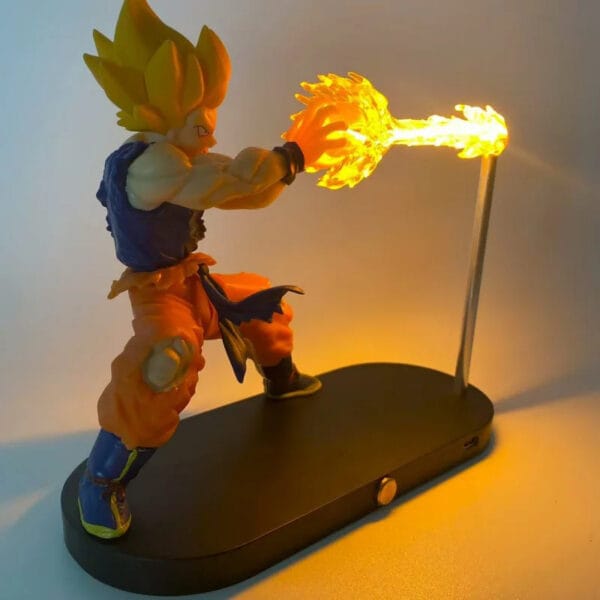 Anime Goku Kamehameha desk lamp collectible